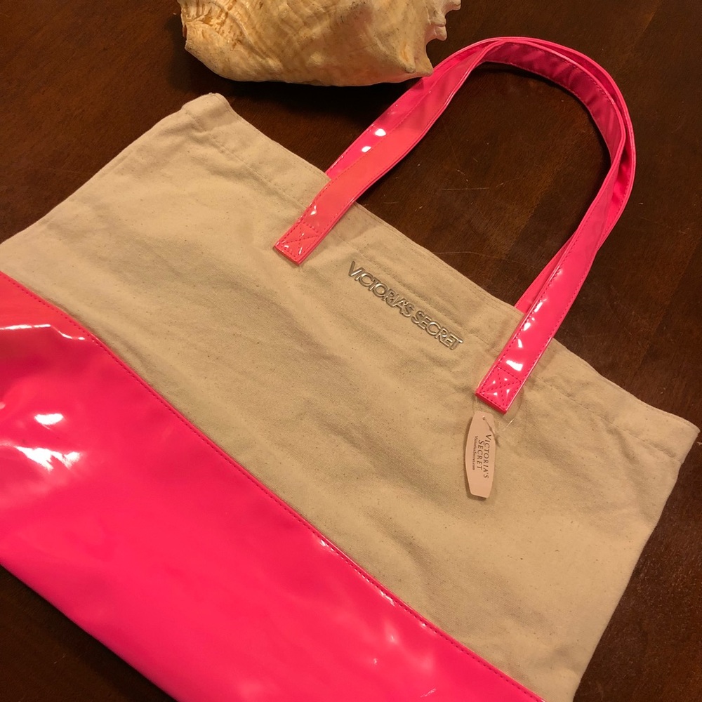 Victoria Secret Pink and Beige Tote - Picture 6 of 6